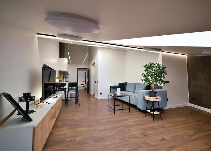 Last Floor Two Level With Fantastic View Riga